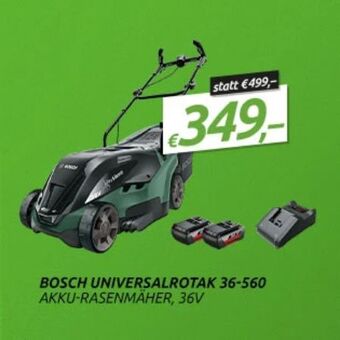 0815 Akku-Rasenmäher Universal Rotak 36-560 Angebot