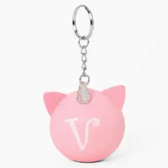 Claire's Initial unicorn stress ball keychain - pink, v Angebot