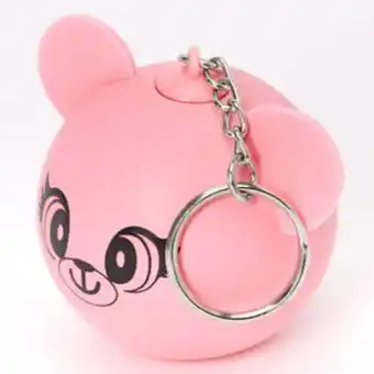 Claire's Bear stress ball keychain - pink Angebot