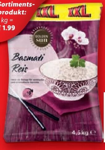 Lidl Basmati Reis Angebot