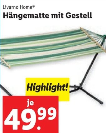 Lidl Hängematte mit Gestell Angebot