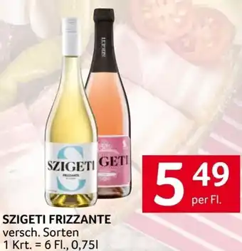 Transgourmet Szigeti Frizzante 0,75 L Angebot