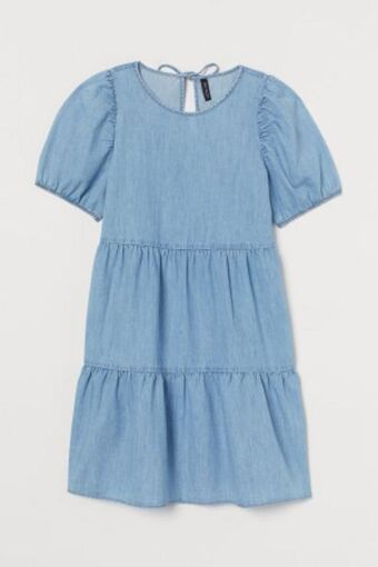 H&M Kleid mit puffärmeln Angebot