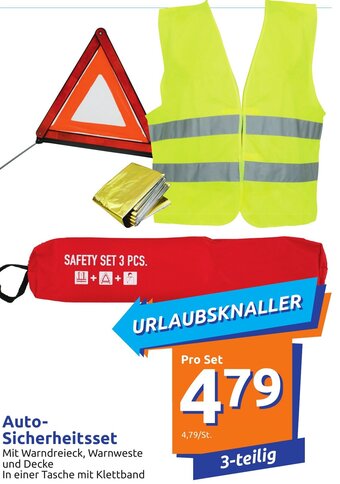 Action Auto-Sicherheitsset Angebot