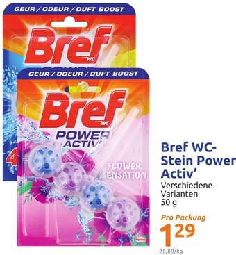 Action Bref WC-Stein Power Activ' 50 g Angebot