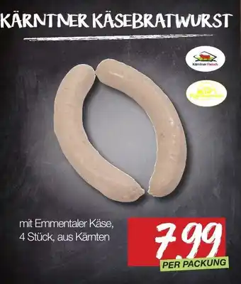 Karnerta Kärntner Käsebratwurst Angebot