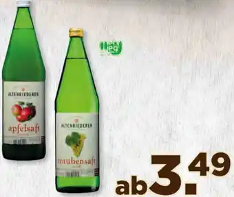 Unimarkt Altenriederer Fruchtsaft 500 g Angebot
