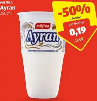 Hofer Ayran 250 ml Angebot