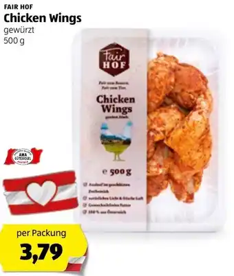 Hofer Chicken Wings 500 g Angebot