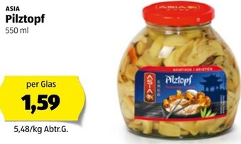 Hofer Pilztopf 550 ml Angebot