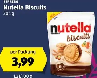 Hofer Nutella Biscuits 304 g Angebot
