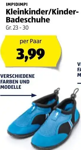 Hofer Kleinkinder/Kinder-Badeschuhe Angebot
