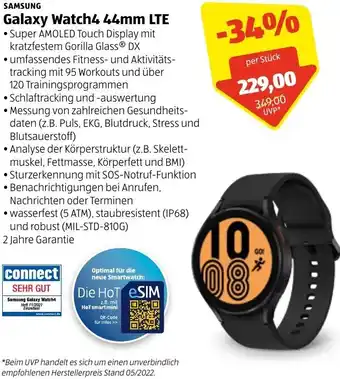 Hofer Galaxy Watch4 44mm LTE Angebot