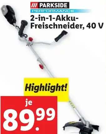 Lidl 2-in-1 Akku Freischneider , 40 V Angebot