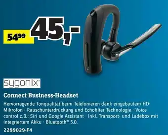 Sygonix Connect Business Headset