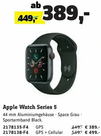 Conrad Apple Watch Series 5 Angebot
