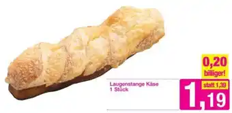 Sutterlüty Laugenstange Käse 1 Stück Angebot