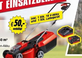 Zgonc Akku-Rasenmäher GE-CM 18/30 Li Set Angebot