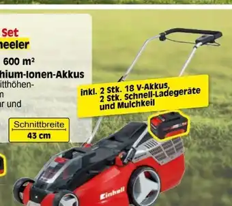 Zgonc Akku-Rasenmäher GE-CM 43 Li M Kit Angebot