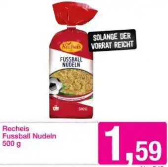 Sutterlüty Recheis Fussball Nudeln 500 g Angebot