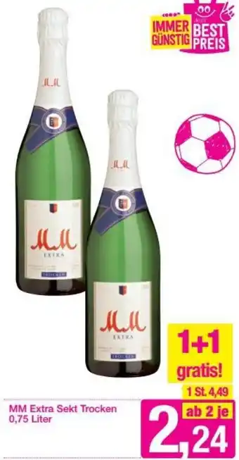Sutterlüty MM Extra Sekt Trocken 0,75 Liter Angebot