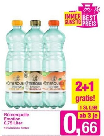 Sutterlüty Römerquelle Emotion 0,75L Angebot