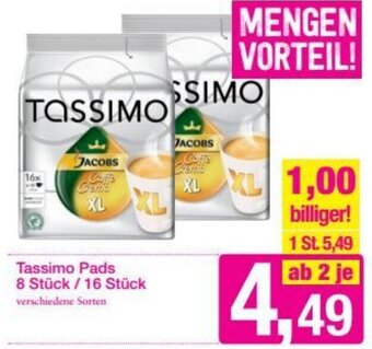 Sutterlüty Tassimo Pads Angebot