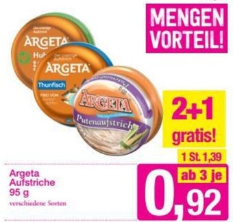 Sutterlüty Argeta Aufstriche 95 g Angebot
