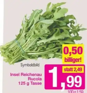Sutterlüty Insel Reichenau Rucola 125 g Tasse Angebot