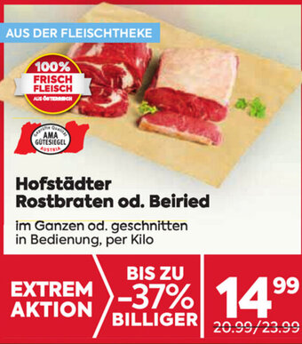 Billa Corso Hofstädter Rostbraten Od. Beiried Angebot