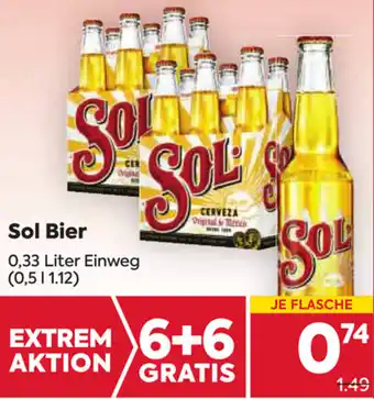 Billa Corso Sol Bier 0,33 Liter Einweg Angebot