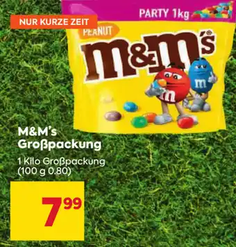 Billa Corso M&M's Großpackung 1 Kilo Angebot