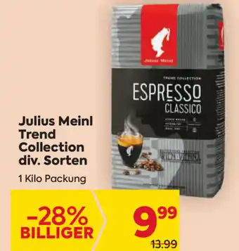 Billa Corso Julius Meinl Trend Collection Div. Sorten Angebot