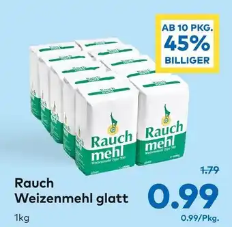 T&G Rauch Weizenmehl Glatt 1 kg Angebot