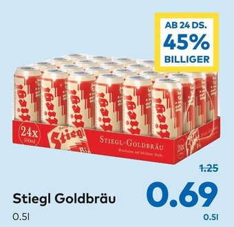 T&G Stiegl Goldbräu 0.5L Angebot