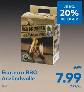 T&G Ecoterra BBQ Anzündwolle 1kg Angebot