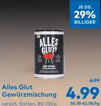 T&G Alles Glut Gewürzmischung 80-130g Angebot