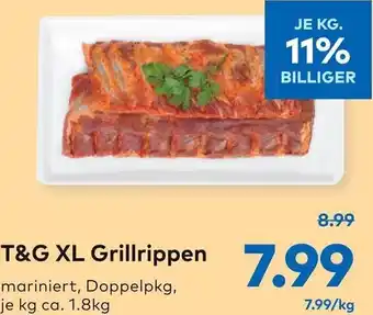 T&G T&G XL Grillrippen 1.8kg Angebot