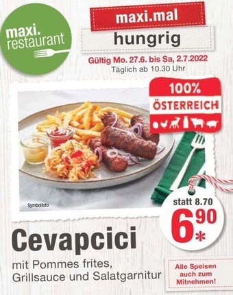 Maximarkt Cevapcici Angebot