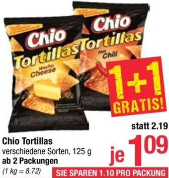 Maximarkt Chio Tortillas 125 g Angebot