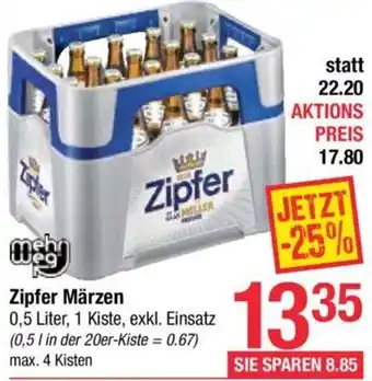 Maximarkt Zipfer Märzen 0,5Liter Angebot