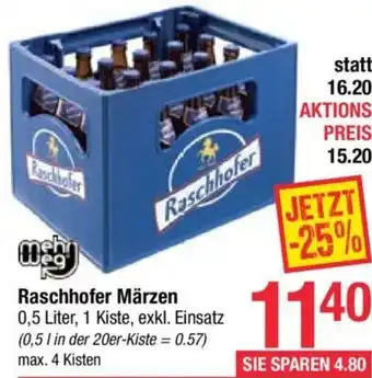 Maximarkt Raschhofer Märzen 0,5 Liter Angebot