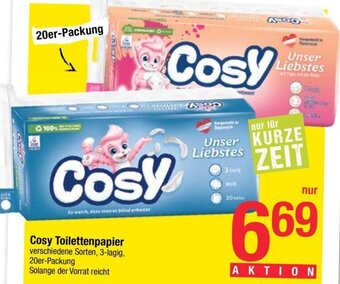 Maximarkt Cosy Toilettenpapier Angebot