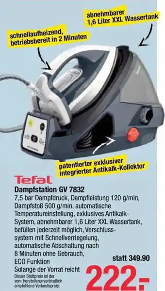 Maximarkt Dampfstation GV 7832 Angebot