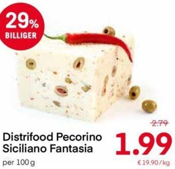 MPreis Distrifood Pecorino Siciliano Fantasia 100 g Angebot