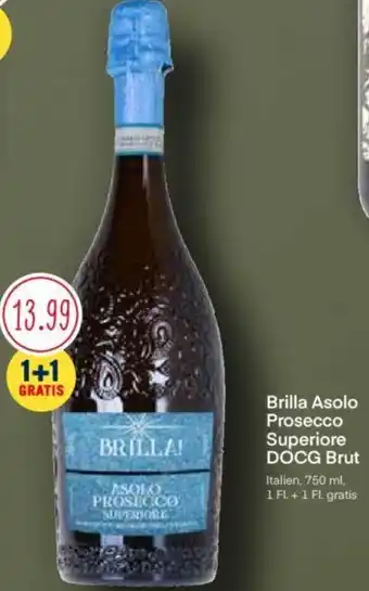 MPreis Brilla Asolo Prosecco Superiore DOCG Brut 750ml Angebot