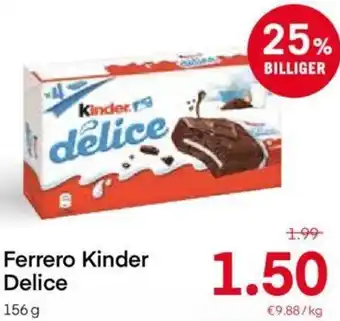 MPreis Ferrero Kinder Delice 156 g Angebot