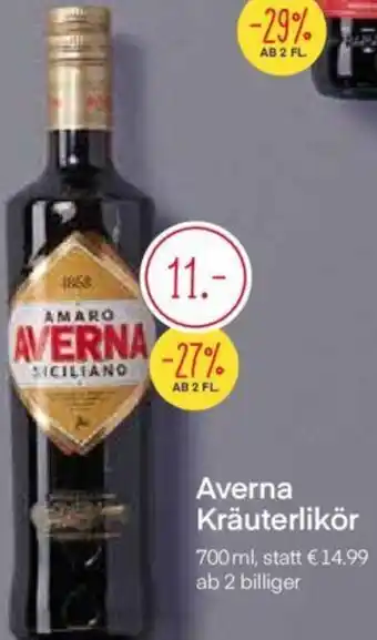MPreis Averna Kräuterlikör 700ml Angebot