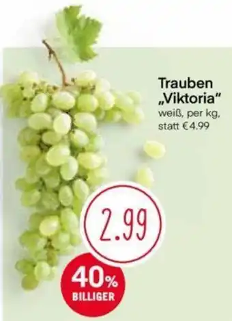 MPreis Trauben Viktoria per kg Angebot