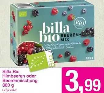 Sutterlüty Billa Bio Himbeeren oder Beerenmischung 300 g Angebot